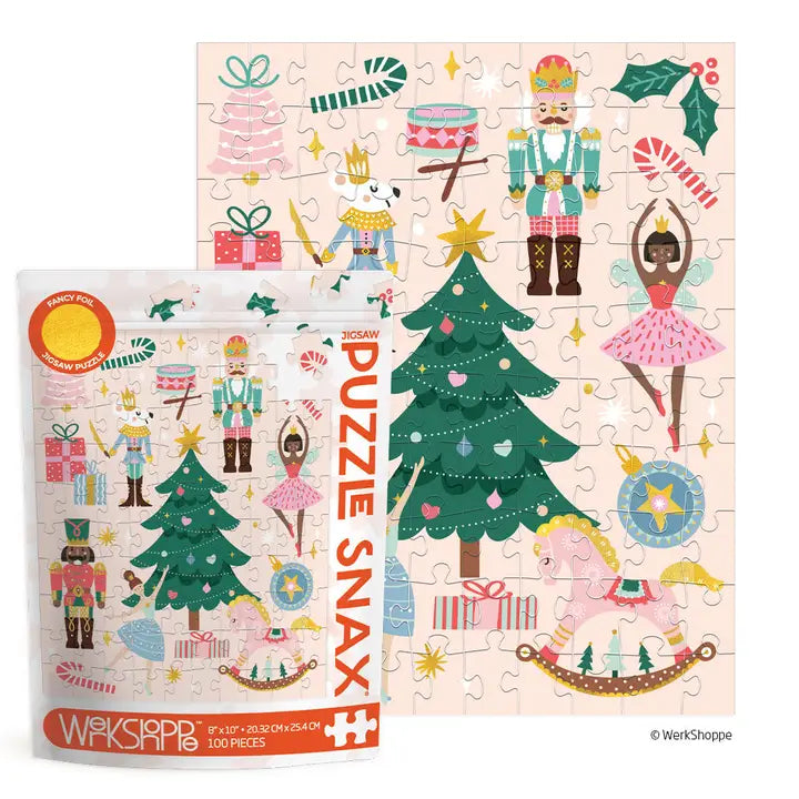 Nutcracker Ballet Christmas Puzzle Snax