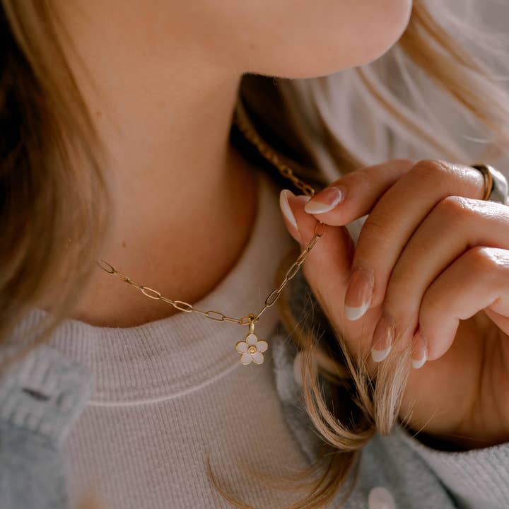 Consider the Wildflowers Charm Necklace