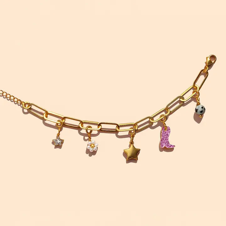 Paperclip Gold Bracelet