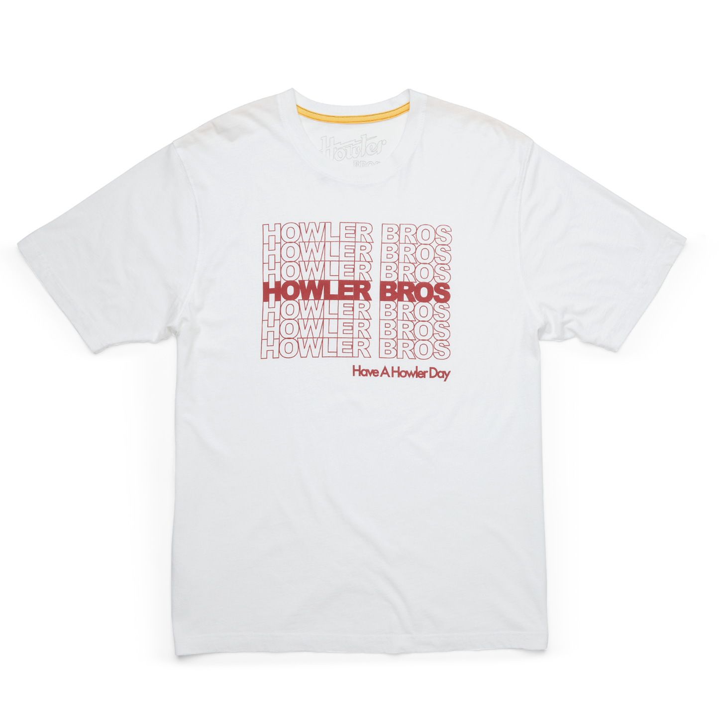 Howler Bros Cotton T - Thanks for Shopping: Takeout White