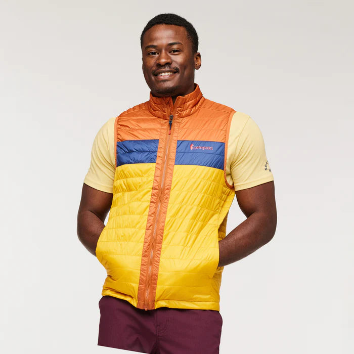 Cotopaxi Men's Capa Insulated Vest Mezcal/Sunset