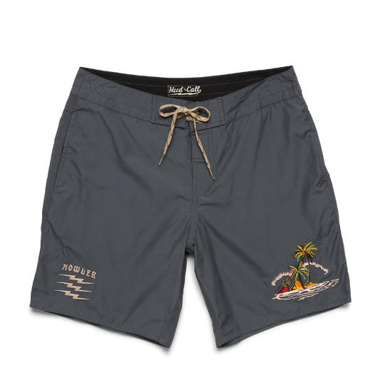 Howler Bros Croatan Boardshorts - Cast Away : Petrol