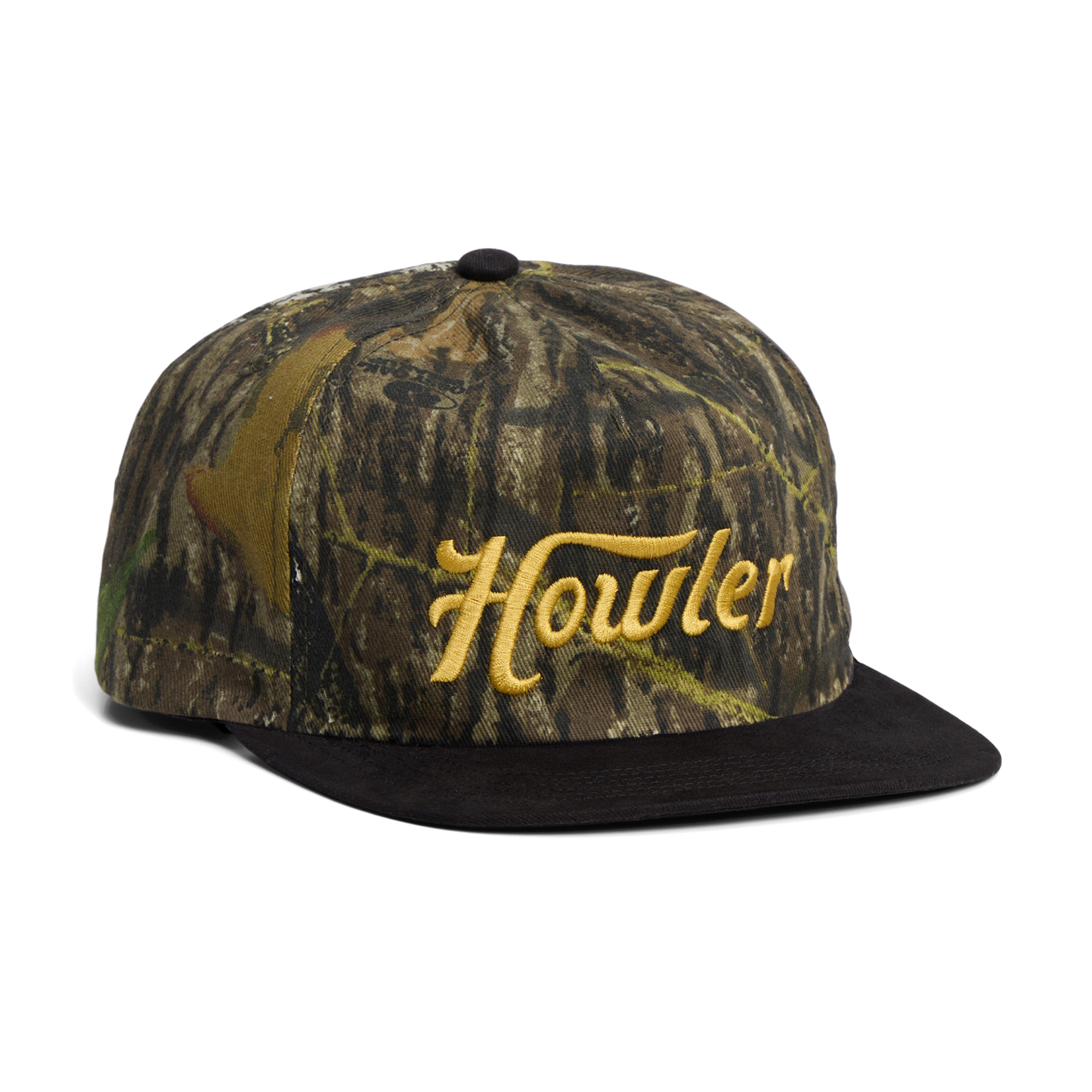 Unstructured Snapback Hats - Howler Script : Mossy Oak