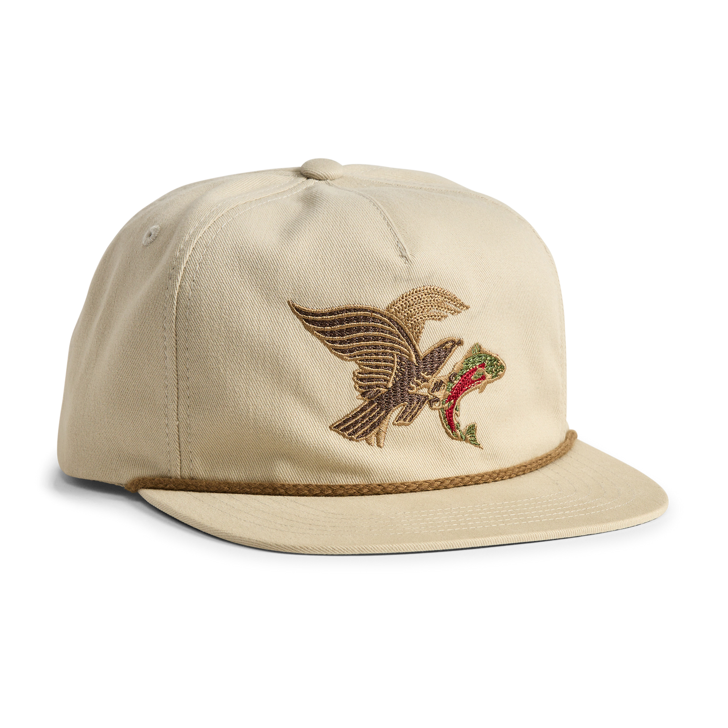 Unstructured Snapback Hats: Osprey Prey: Stone
