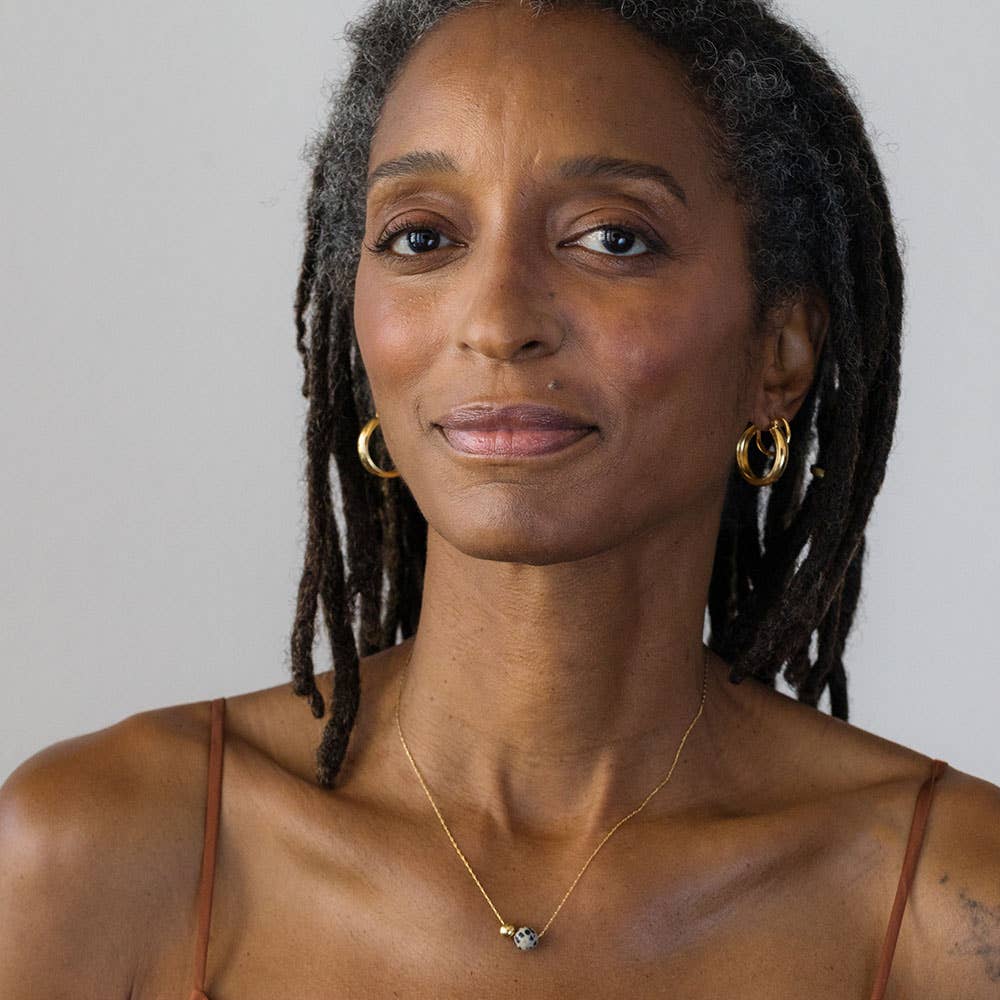 Gemstone Orbit Necklace