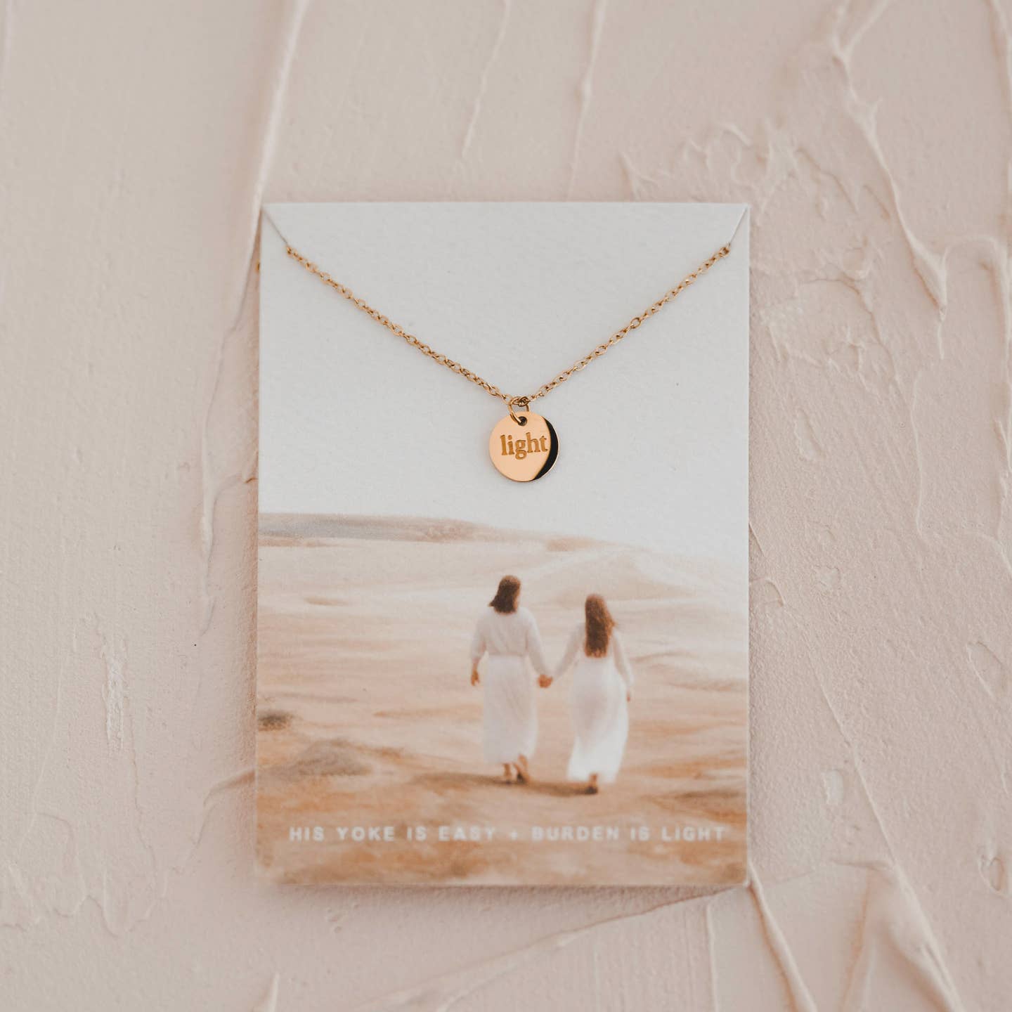 Light Pendant Necklace
