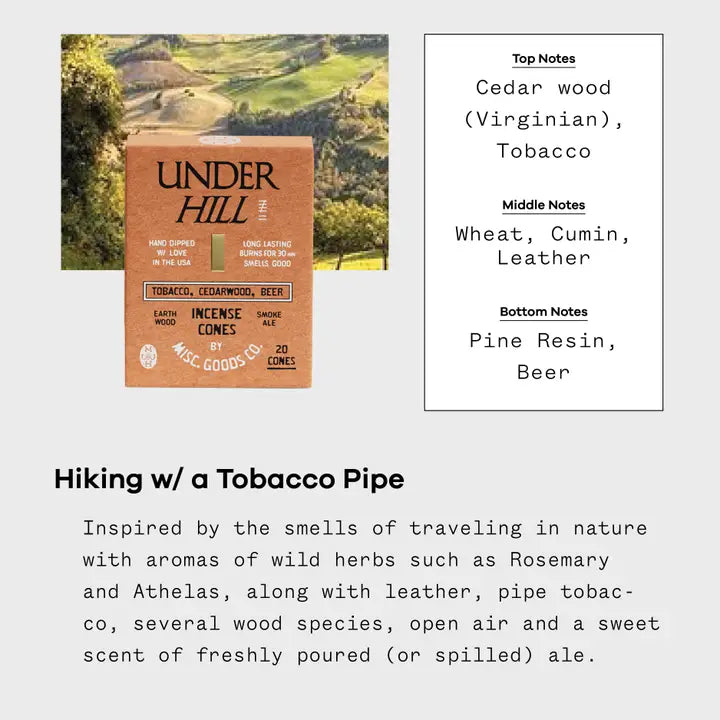 Incense Cones- Underhill