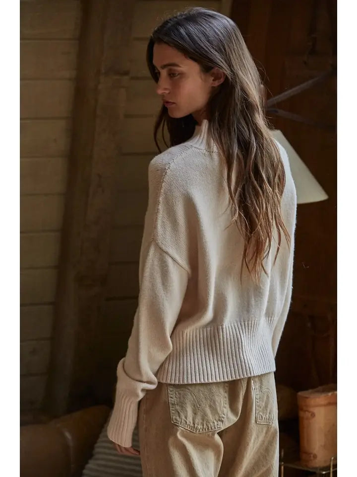 Mock Neck Sweater