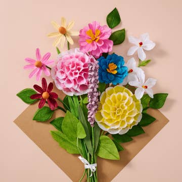 Silk Paper Flowers
