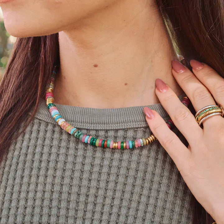 Julia Multi Beaded Necklace