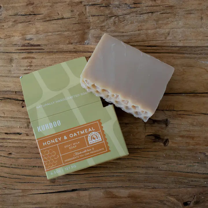 Honey and Oatmeal Bar Soap