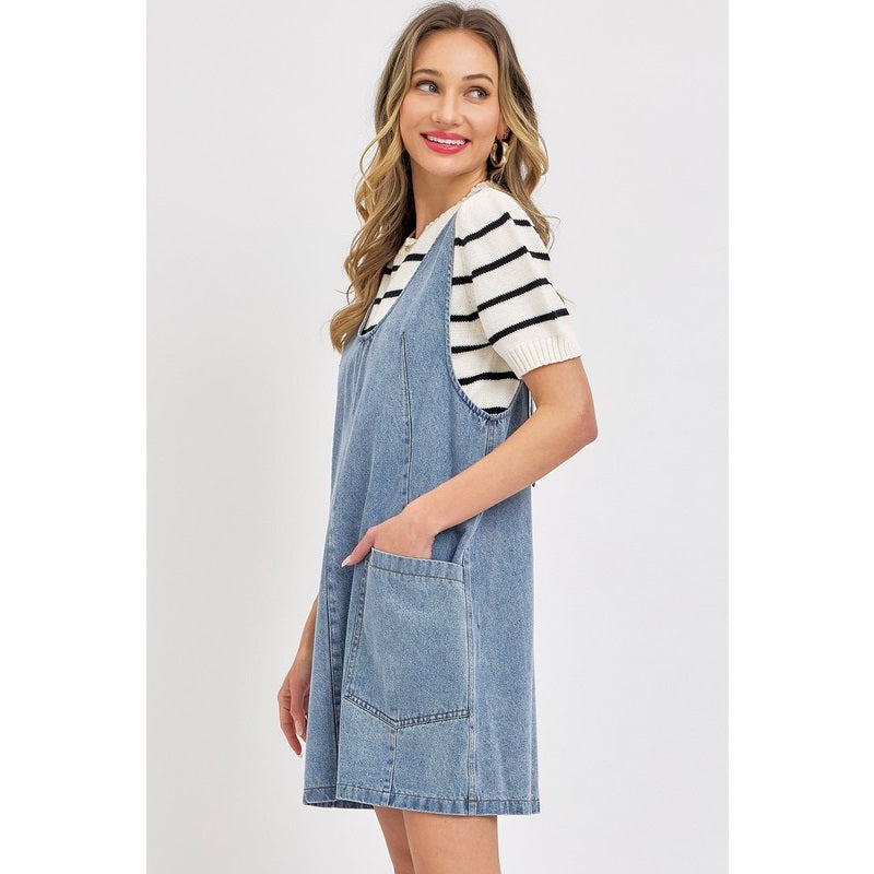 Denim Mini Dress