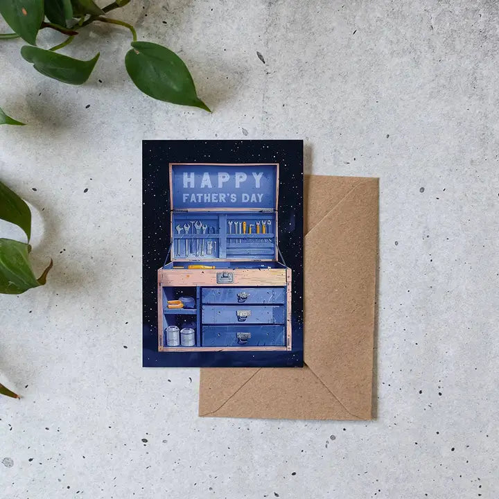 Happy Fathers Day Toolbox - Gift Card