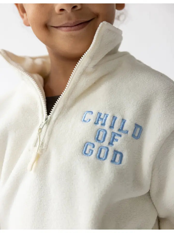 Child of God Fleece Kids Pullover