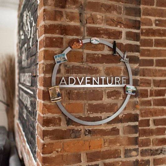 Adventure Circle Wall Decor