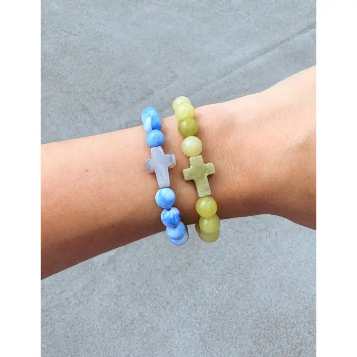 Ocean Cross Bracelet