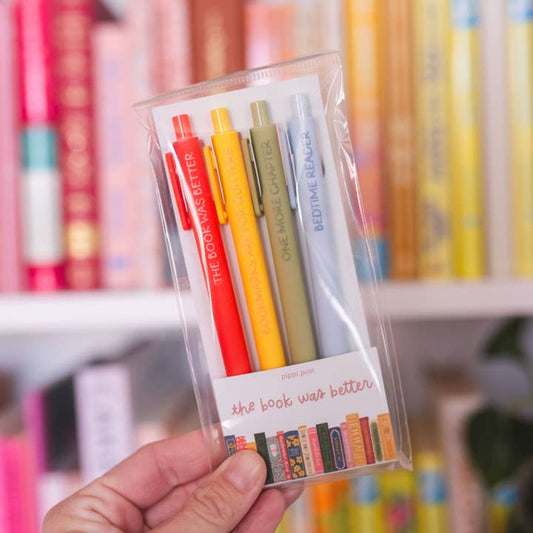 The Book was Better Pen Set