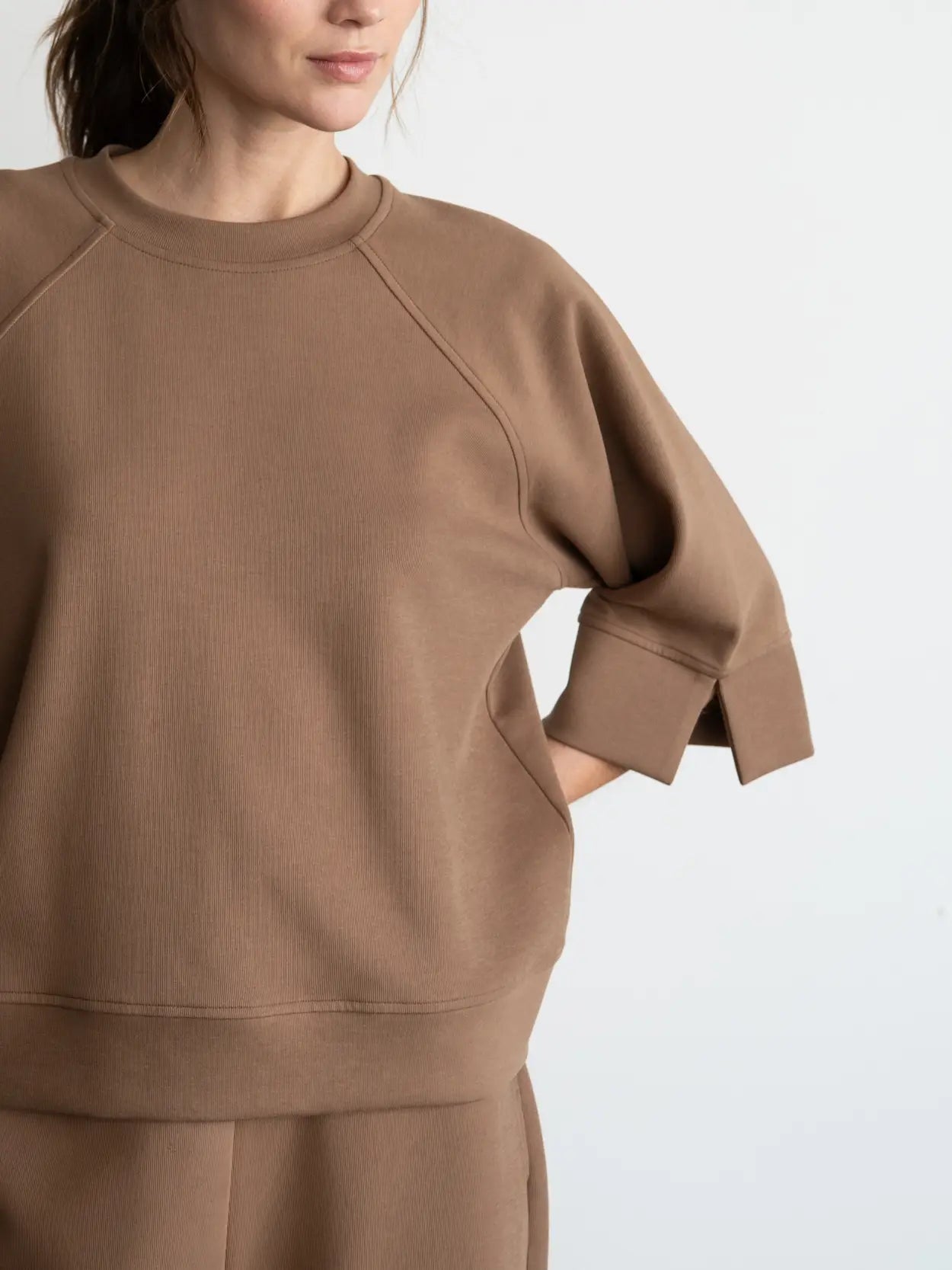 Raglan Slouchy Pullover
