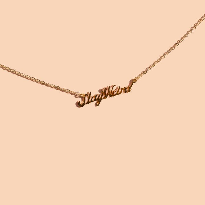 Stay Weird Necklace