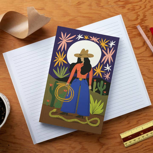 Desert Cowgirl Classic Layflat Notebook
