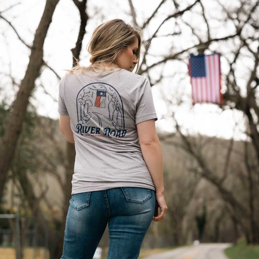 River Road Flag Tee