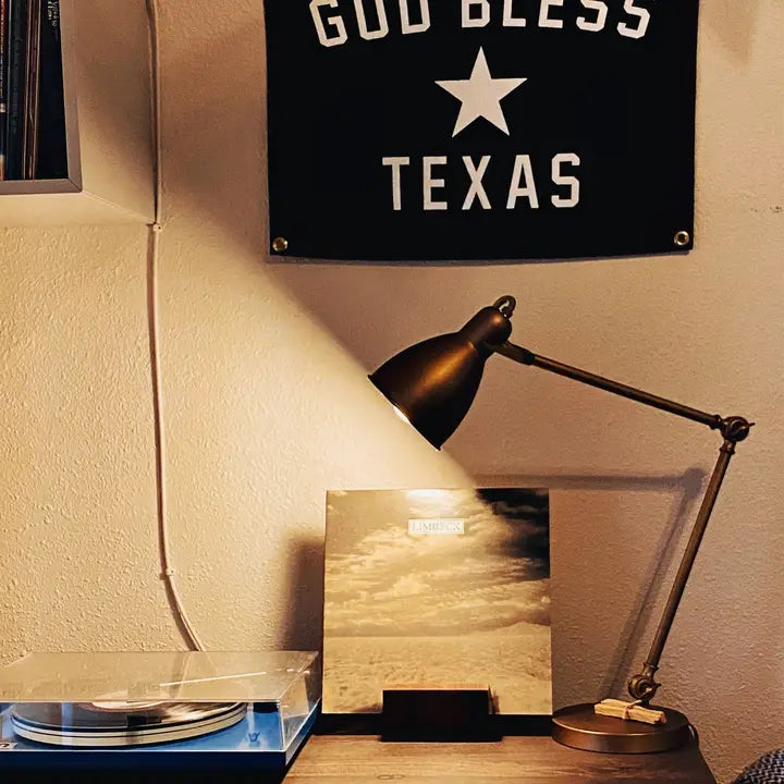God Bless Texas Camp Flag