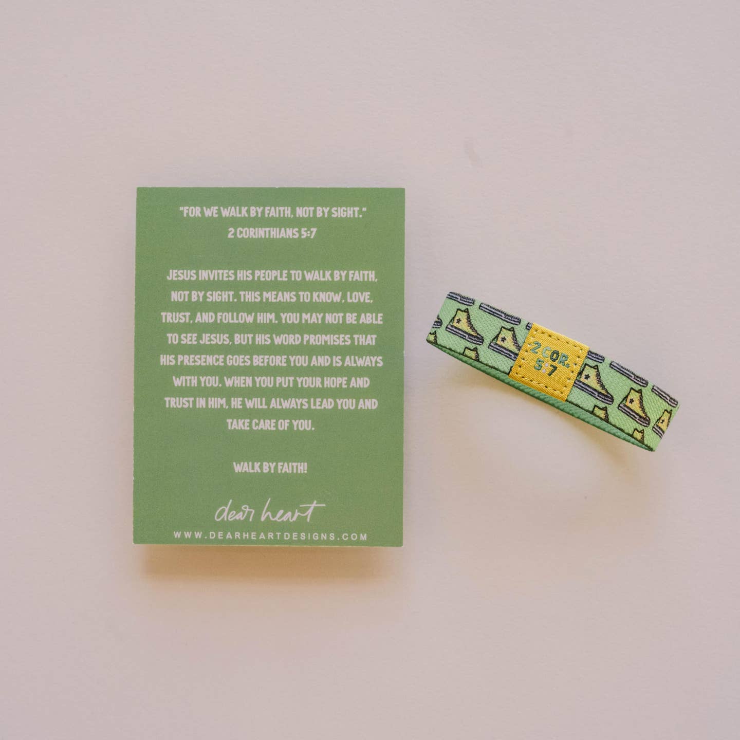 Walk By Faith Kid's Bracelet