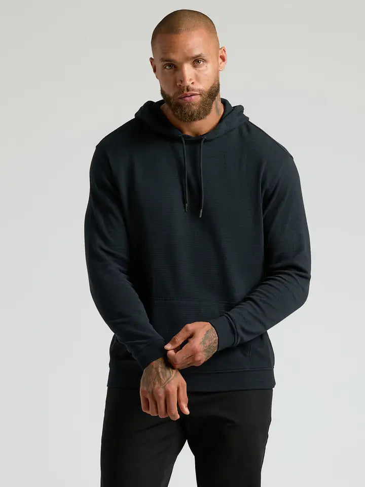 Waffle Hoodie - Black