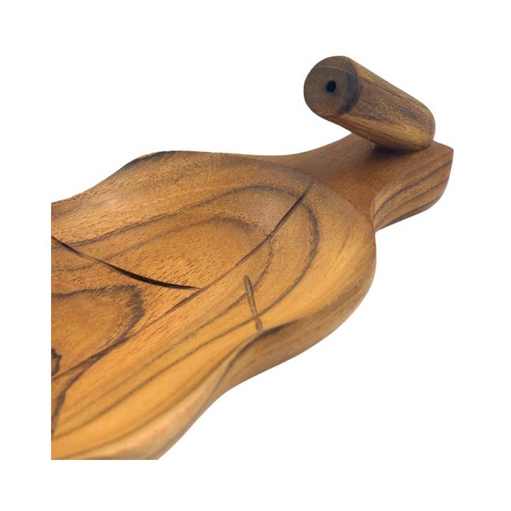 Teak Leaf Incense Holder