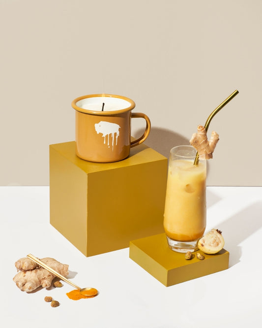 Campfire Turmeric Latte Soy Candle Mug