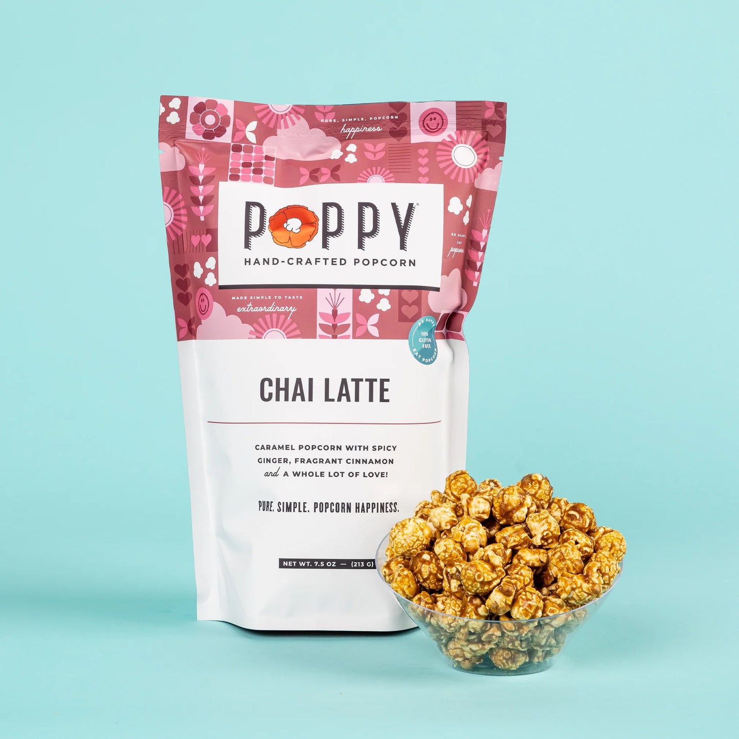 Poppy Popcorn Market Bag