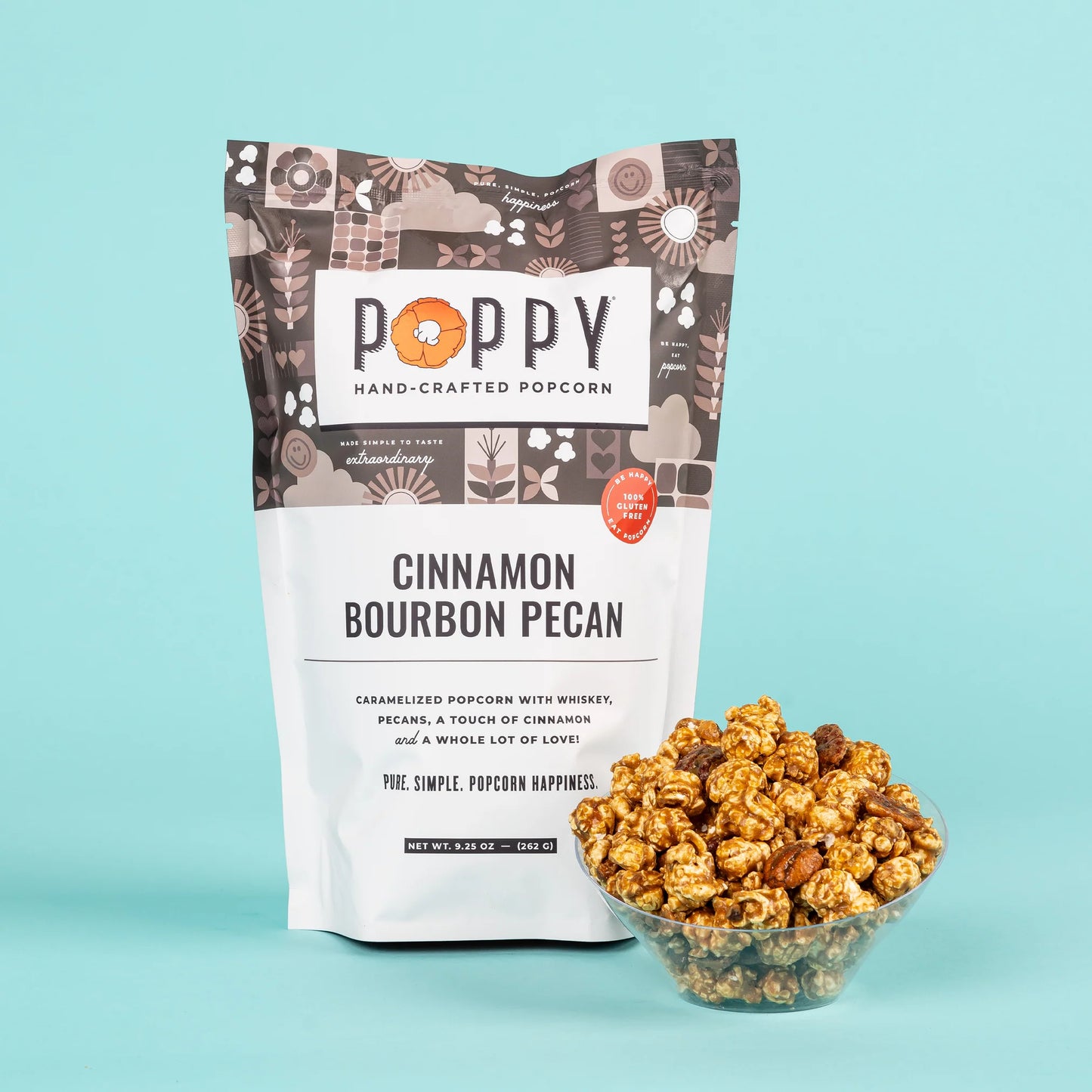 Poppy Popcorn Market Bag