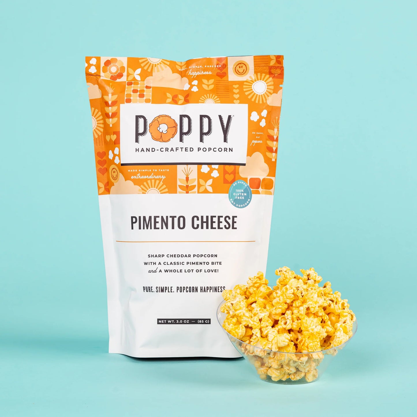 Poppy Popcorn Market Bag