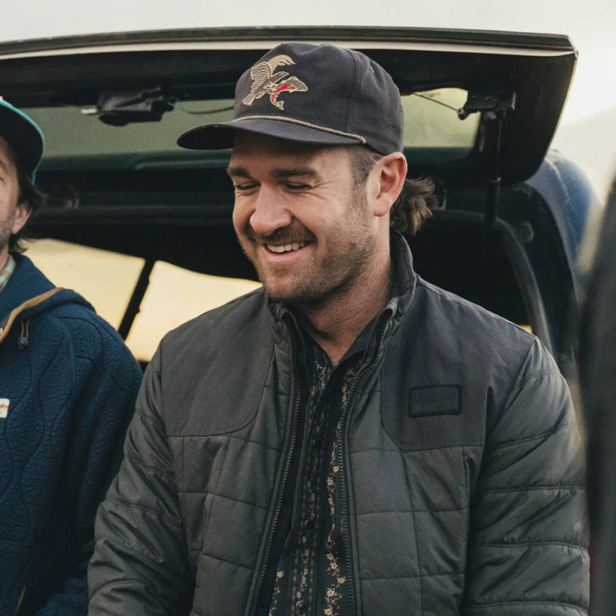 Unstructured Snapback Hats - Osprey Prey : Black Twill