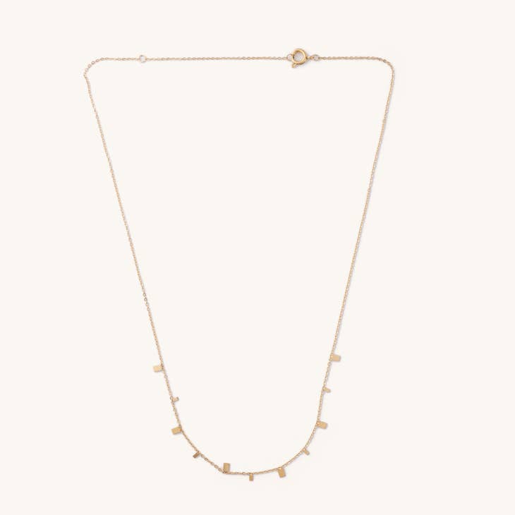 Maya Golden Rectangle Necklace