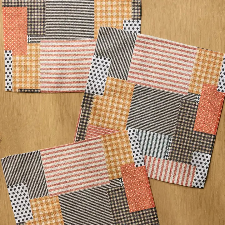 Patch and Pumpkin Dishcloth Set