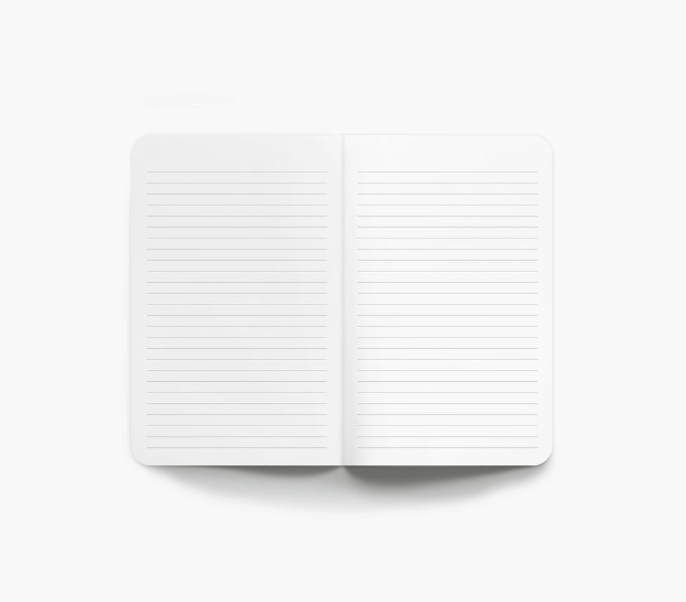 Checks and Flowers Classic Layflat Journal Notebook
