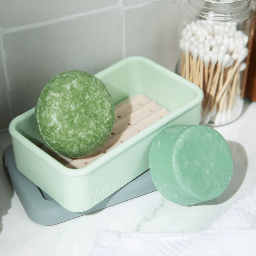 Shampoo + Conditioner Bar Travel Case