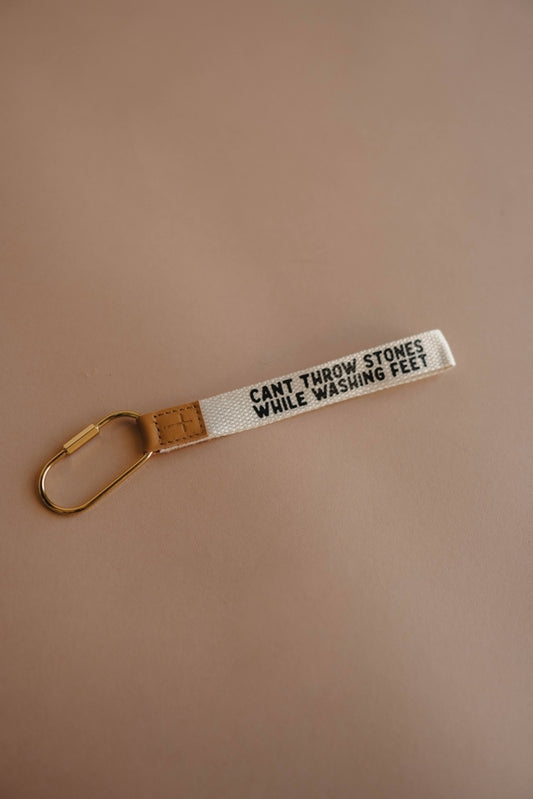 Can't Throw Stones Wristlet