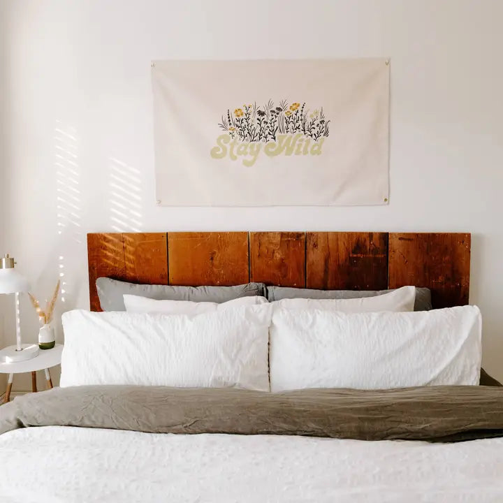 Canvas Flag - Stay Wild