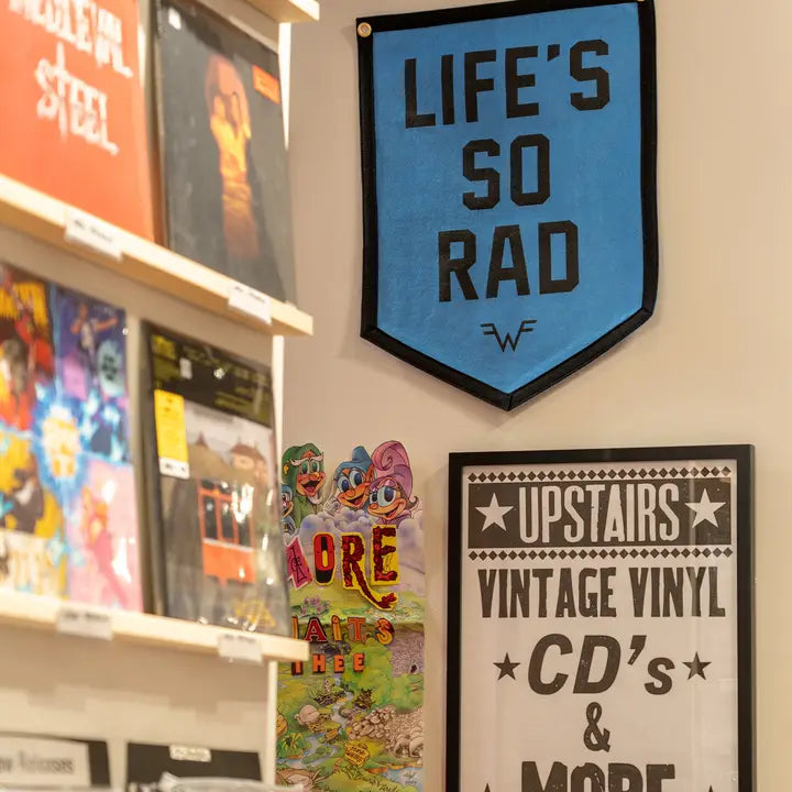 Life's So Rad Camp Flag