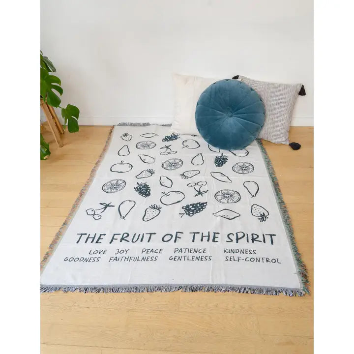 Fruit of the Spirit Throw Blanket