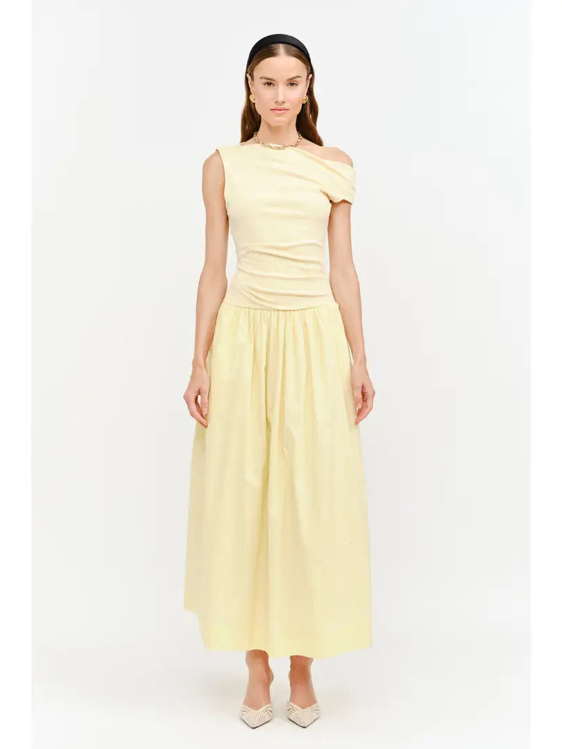Audrey Butter Yellow Dress