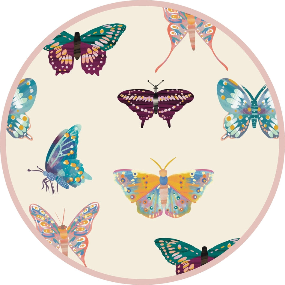 Wings of Paradise Butterflies Bamboo Baby Pajamas