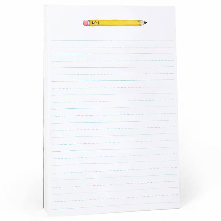 Pencil Lined Notepad