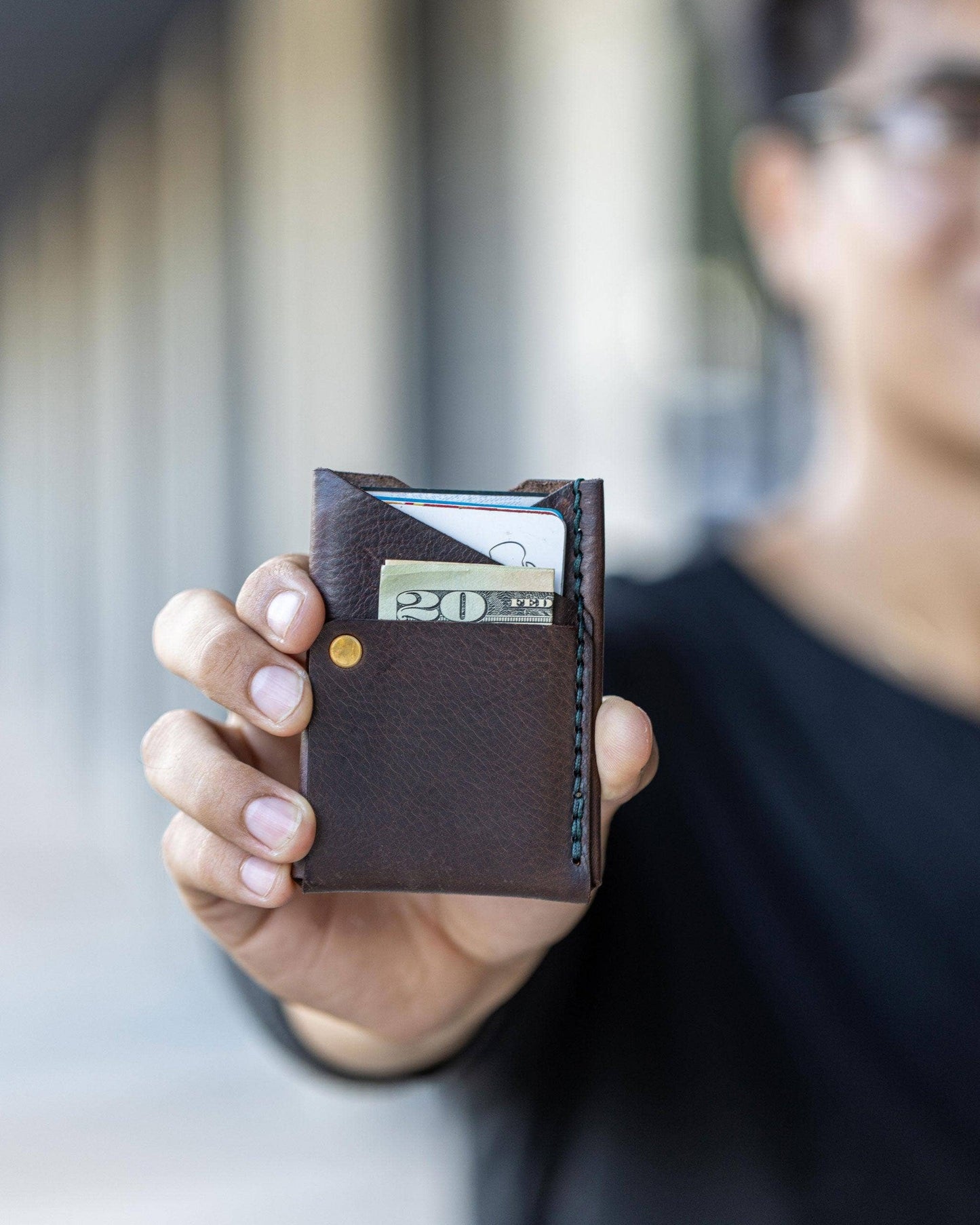 Big Spender Leather Wallet - Minimalist EDC