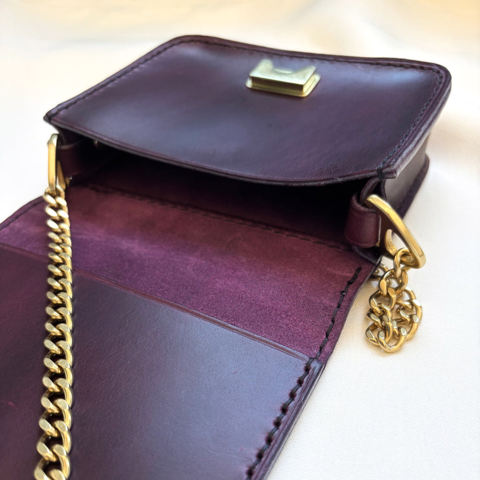 Mini Crossbody - Eggplant