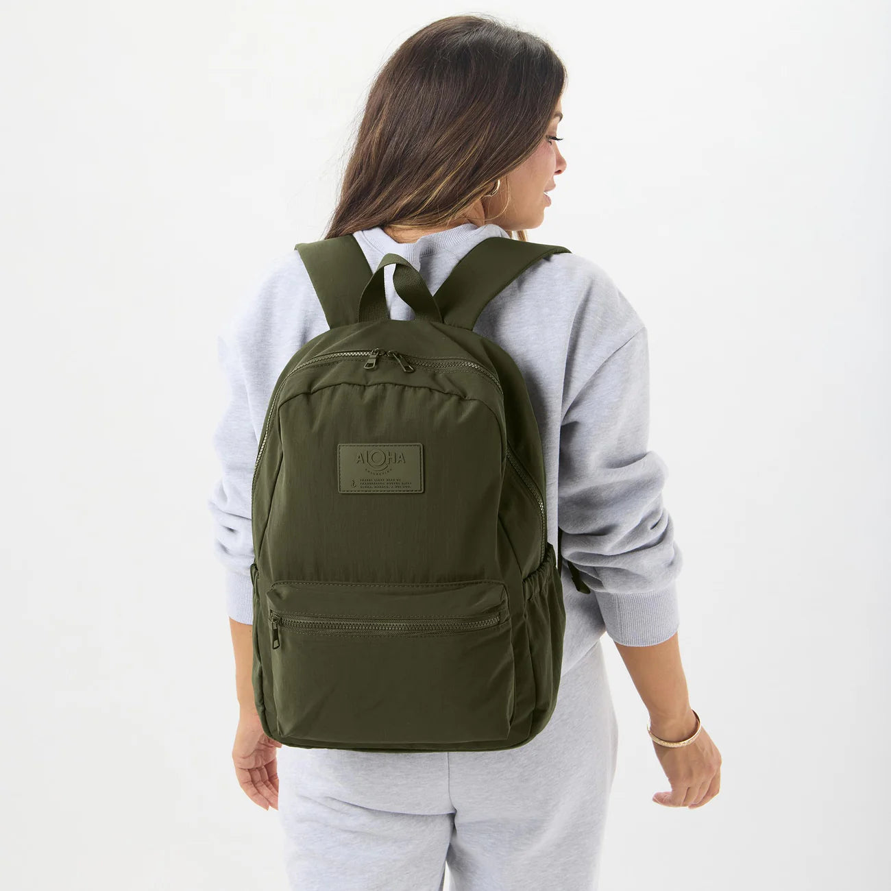 Olive Monochrome Backpack