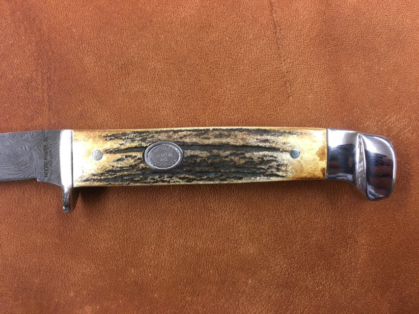 6100D - Damascus Game Knife - 6 1/2"