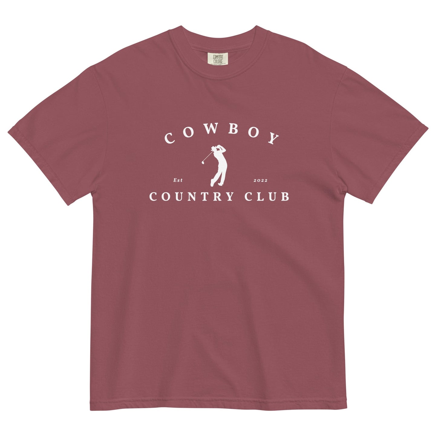 Golfer Logo T-Shirt-Brick